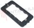 Immagine di SUPPORTO 4 POSTI GRIGIO SERIE IDEA VIMAR