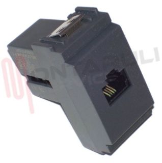 Immagine di PRESA TELEFONICA RJ11 ISDN 6/4 SERIE IDEA VIMAR