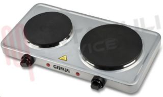 Immagine di PIASTRA ELETTRICA 2500W 220V 2 POSTI D.185+155MM. CALDÒS
