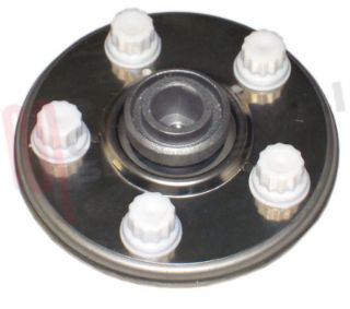 Immagine di MOZZO ASSIEMATO LATO OPPOSTO PULEGGIA CUSCINETTO 6203