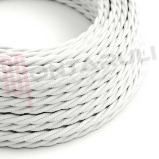 Immagine di TRECCIA SETA 2X0,75MMQ BIANCO