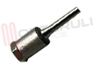 Immagine di ASS. PISTONCINO C/GOLA L=21MM. OTTONE/NIK