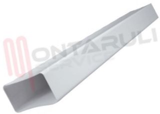 Immagine di TUBO RETTANGOLARE 220X85MM. RIGIDO L=1,2MT.
