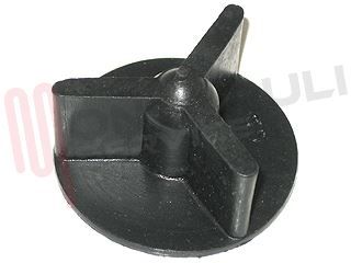Immagine di VENTOLINA POMPA SCARICO TIPO IN GOMMA Ø4MM.