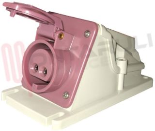 Immagine di PRESA FISSA PAR.CEE 90° 2P 16A 24V IP44