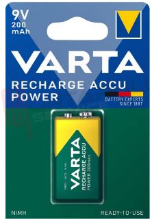 Immagine di BATTERIA 9V 200MAH RICARICABILE