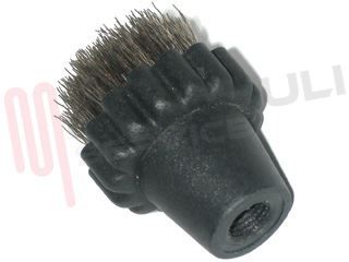 Immagine di SPAZZOLINO CON SETOLE IN ACCIAIO+FILETTO NERO DIAM.8MM.