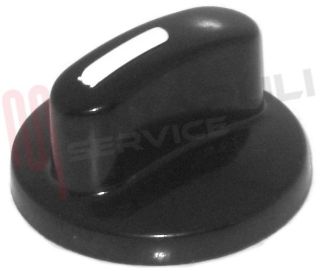 Immagine di MANOPOLA FUOCO NERA D.6MM.