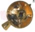 Immagine di MANOPOLA PIANO COTTURA REX OTTONE LUCIDO D.6MM.