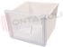 Immagine di CASSETTO VERDURA BIANCO 350X295X215/237MM.