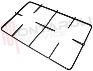Immagine di GRIGLIA 2 FUOCHI PIATTINA 415X262MM. SX ELBA DELONGHI