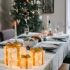 Immagine di SET 3 PACCHI REGALO 120 LED 16,5CM. LUCE CALDA USO INT/EST.