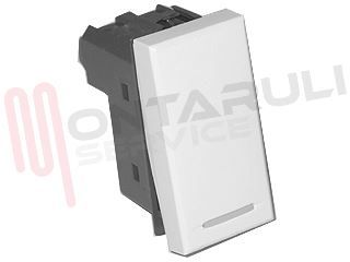 Immagine di PULSANTE 1P NO 10A BIANCO SERIE AXOLUTE