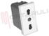 Immagine di PRESA BIPASSO 2P+T 16A BIANCO SERIE AXOLUTE