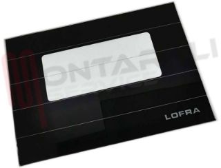 Immagine di VETRO FORNO ALT.370X514MM. NERO LOFRA