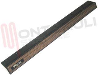 Immagine di MANIGLIA PORTA FORNO MARRONE L=553MM.
