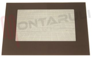 Immagine di VETRO FORNO ALT.397X577MM. MARRONE ESTERNO ARISTON