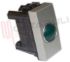 Immagine di SPIA VERDE 1 POSTO PORTALAMPADA SILVER SERIE LIGHT TECH