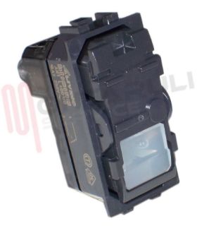 Immagine di INTERRUTTORE S/TASTO 1P 16A ILUMINOSO SERIE LIVING INTERNAT