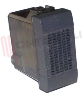 Immagine di SUONERIA BRONZO 230VAC 8VA NERA SERIE LIVING INTERNATIONAL