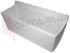Immagine di CASSETTO VERDURA BIANCO INFERIORE 450X180X210/175MM.