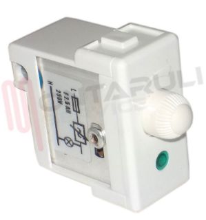 Immagine di REGOLATORE DI LUMINOSITA' 500W 230V BIANCO SERIE SYSTEM