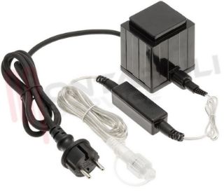 Immagine di TRASFORMATORE MAXILED 24V 48VA 230W MAX 1200LED DA ESTERNO