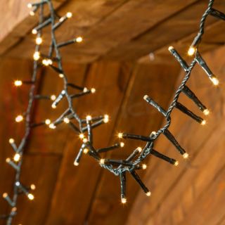Immagine di CATENA LUMINOSA 500 LED INT/ EST. BIANCO CALDO 20MT.