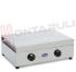 Immagine di FORNELLO 2 FUOCHI INOX PIANO ESTRAIB.VALV. GPL