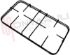 Immagine di GRIGLIA 2 FUOCHI FILO 454X245MM. SMALTATA NERA NARDI