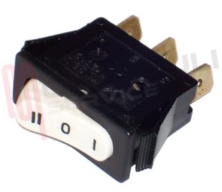 Immagine di COMMUTATORE  UNIPOLARE  I-0-II BIANCO