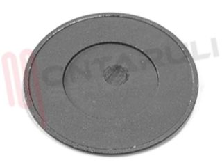 Immagine di CAPPELLOTTO SMALTATO NERO SEMIRAPIDO D.75MM.