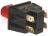 Immagine di INTERRUTTORE BIPOLARE LUMINOSO ROSSO H.=47MM.