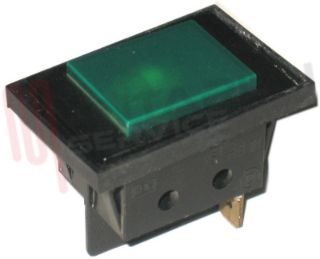 Immagine di SPIA LUMINOSA VERDE 220V STIRELLA OLIMPIC