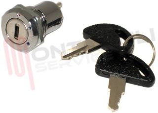 Immagine di DEVIATORE UNIPOLARE CON CHIAVE METALLICO O-I-II