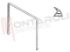 Immagine di GUARNIZIONE PORTA FORNO 3 LATI 450X320MM. 3G+2L