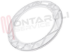 Immagine di CORNICE OBLO' POSTERIORE BIANCA 'PL53S'