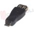 Immagine di ADATTATORE USB FEMMINA A MICRO USB MASCHIO