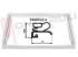 Immagine di GUARNIZIONE MAGNETICA 2L BIANCA 0780X470MM SEZ.A