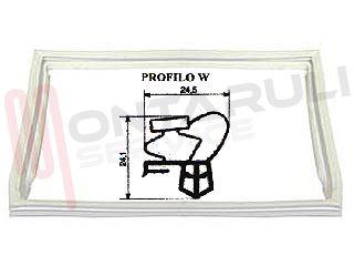 Immagine di GUARNIZIONE MAGNETICA 4L MARRONE 0780X525MM SEZ.W