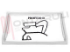 Immagine di GUARNIZIONE MAGNETICA 4L BIANCA 0530X283MM SEZ.D