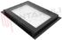 Immagine di VETRO FORNO ALT.460X595MM. ESTERNO NERO
