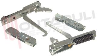 Immagine di KIT CERNIERA + PORTARULLINO PORTA FORNO GAS FIRE SMALVIC