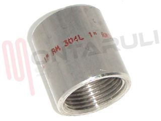 Immagine di MANICOTTO FILETTATO 1'' INOX