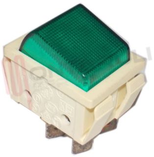 Immagine di INTERRUTTORE BIPOLARE LUMINOSO VERDE FRIGO