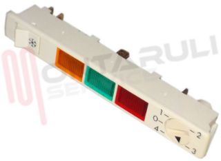 Immagine di GRUPPO INTERRUTTORE E SPIE BIANCO