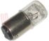 Immagine di LAMPADA TUBOLARE CHIARA BA15D 5W 60V 16X36MM.
