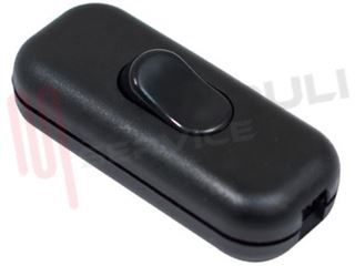 Immagine di INTERRUTTORE PASSANTE BIPOLARE 2A 250V NERO