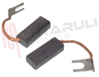 Immagine di COPPIA SPAZZOLE 6X9X22MM. BIANCANEVE I° SERIE