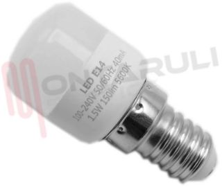 Immagine di LAMPADA LED PER FRIGO O MICROONDE 1,5W 5600K E14
